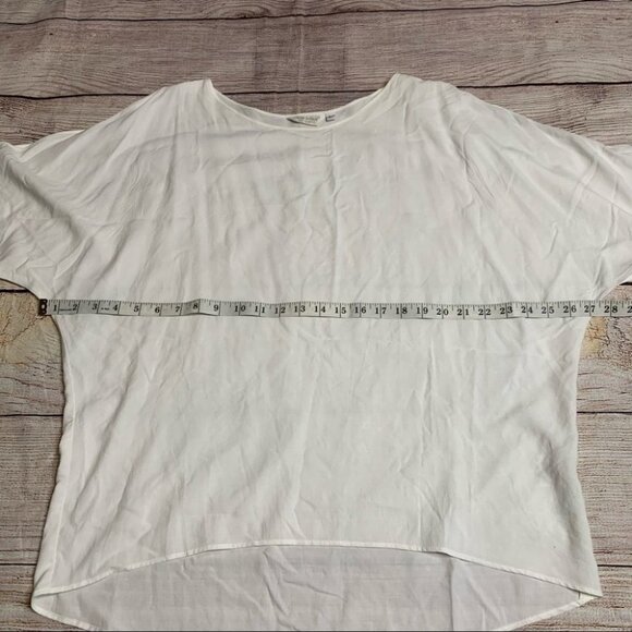 Jam’s World Vintage White Blouse with Open Shoulders Size Large - Picture 8 of 9